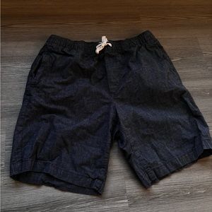 H&M Navy Blue Drawstring Shorts
